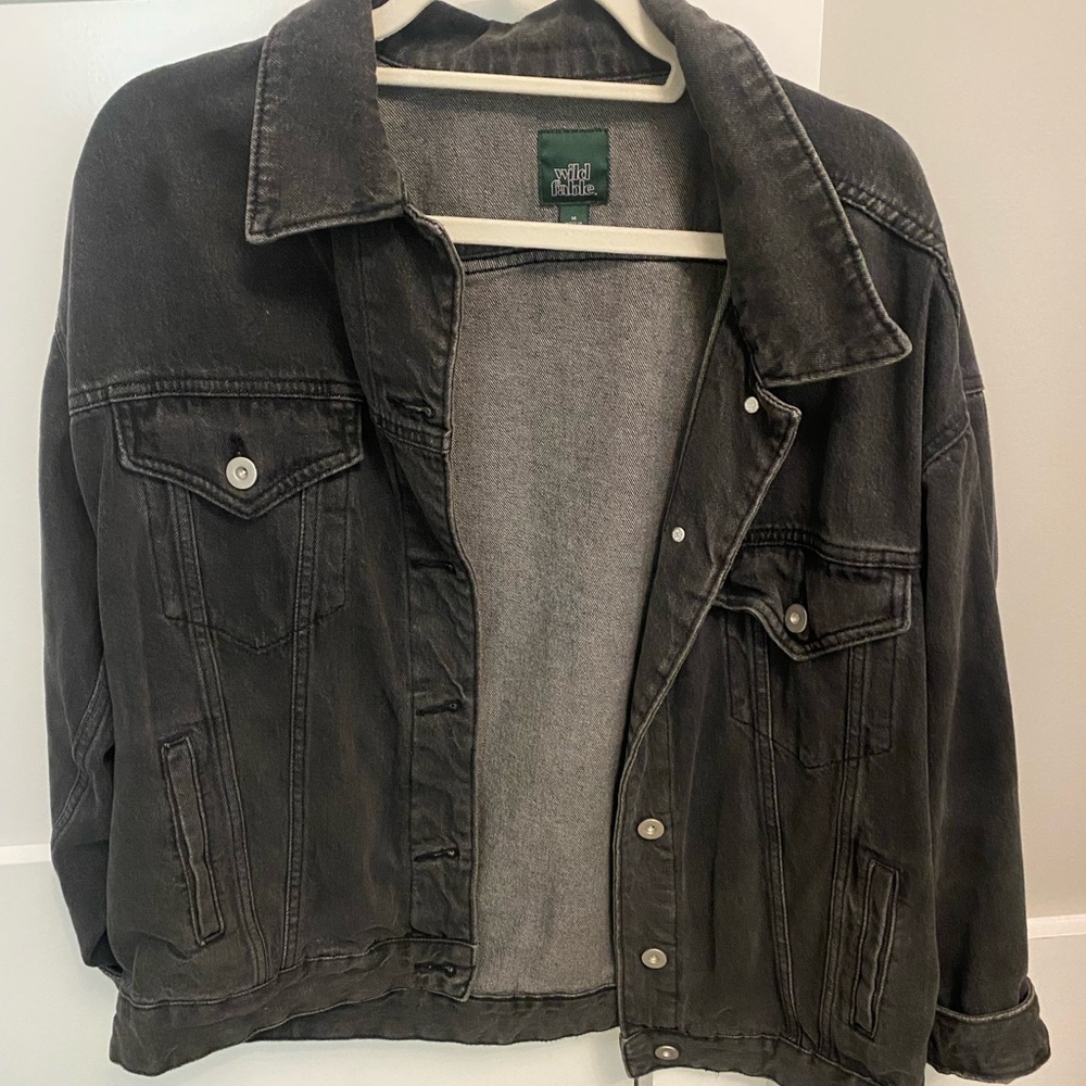 Wild Fable black denim jacket